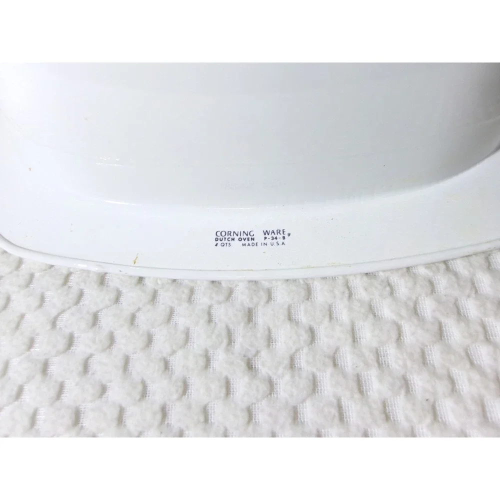 Corning Ware Cornflower Blue‎ Casserole Set 4 Qt Dutch Oven P-34-B 1 Qt P-1-B